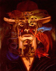 Self Portrait with Demons..(click to view a larger version)