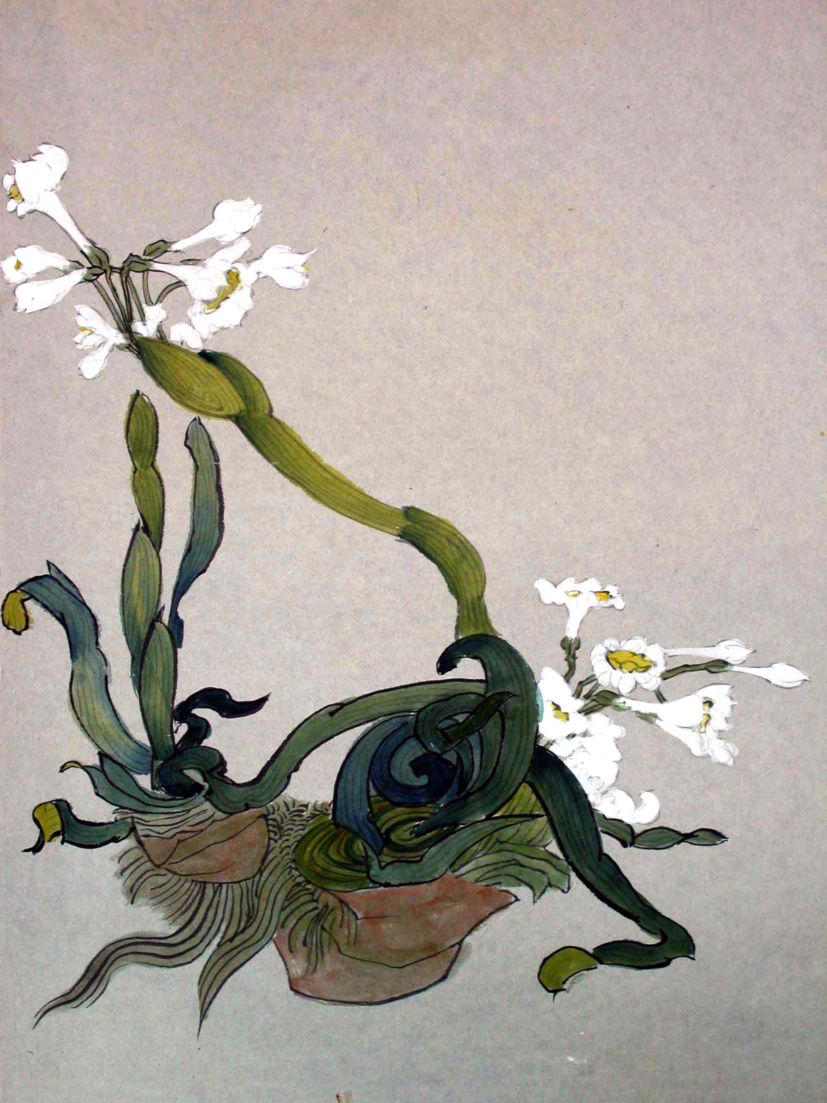 Twisted Potted Flower